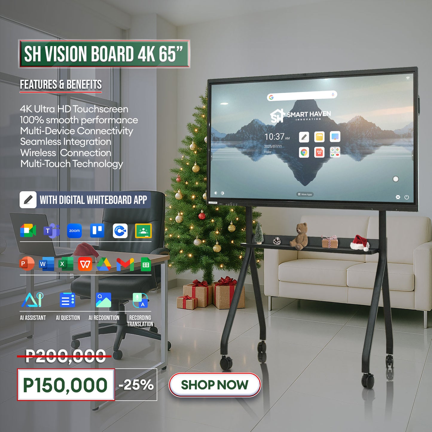 SH Vision Board 4K 65"